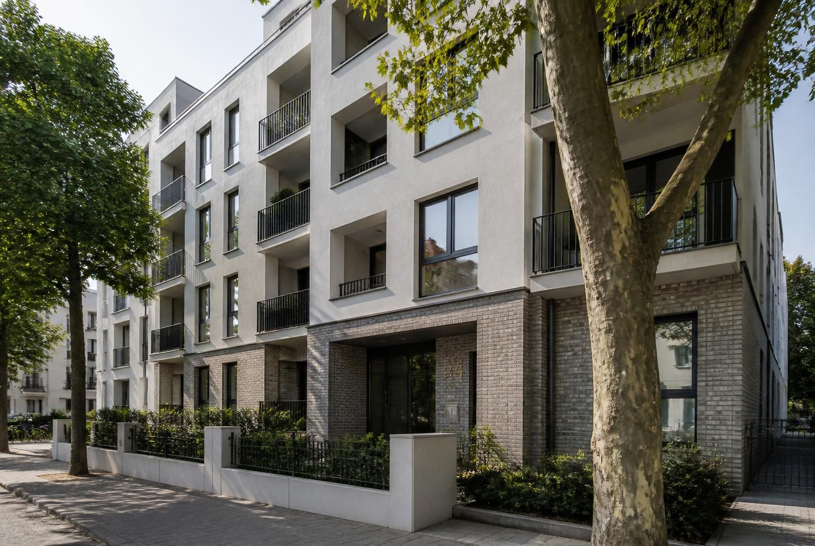 Modernes Wohngebäude – langfristig betreut von WNUK Hausmeisterservice