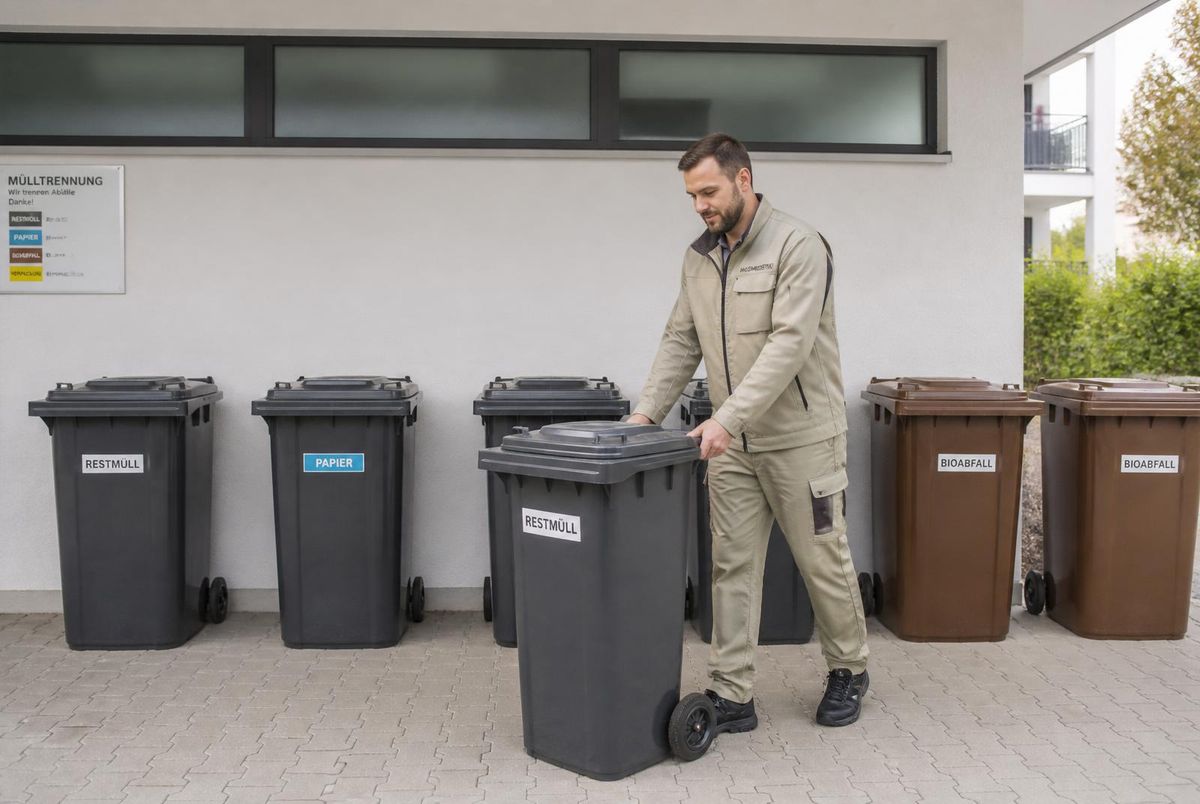 Mülltonnenservice – WNUK Hausmeisterservice Düsseldorf